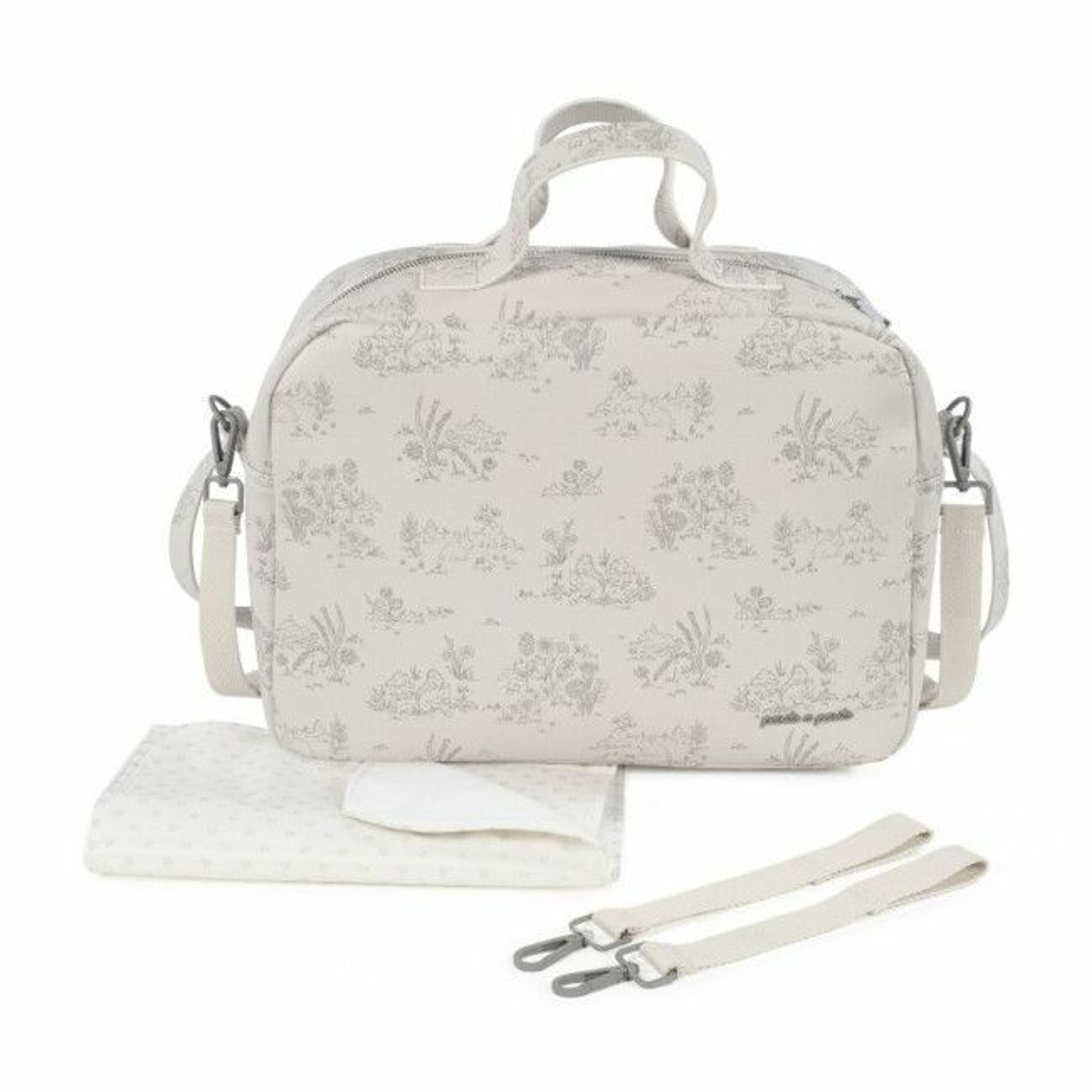 Pasito a Pasito Toile de Jouy Cream Changing Bag 1120900282
