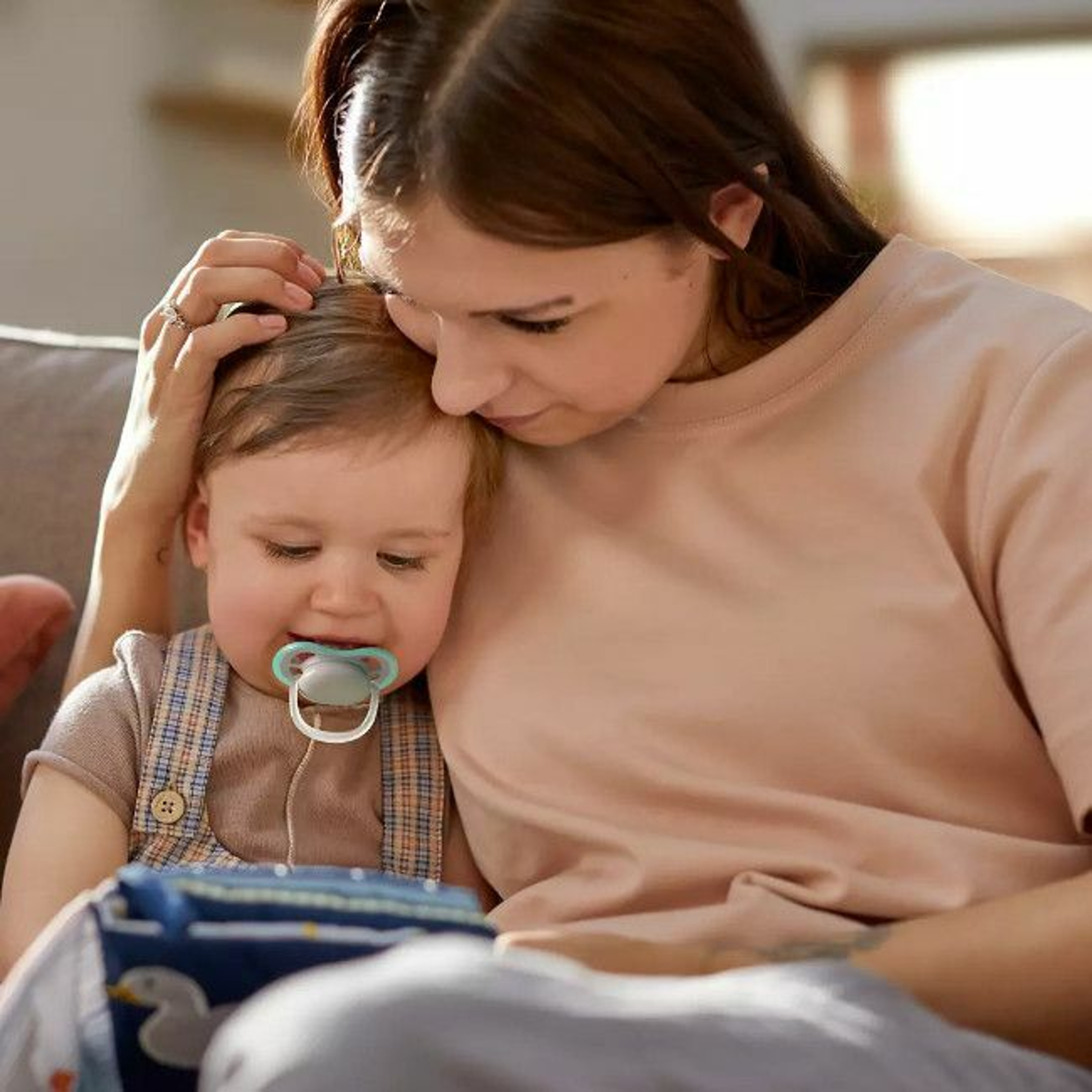 Philips AVENT 2 Chupetas Ultra Air Cinza/Azul +18M SCF349/01