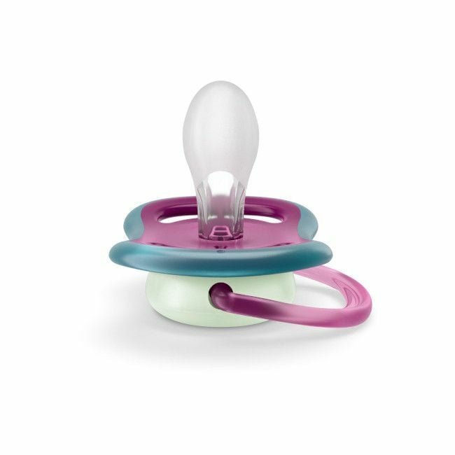 Philips AVENT 2 Chupetas Ultra Air Night Dreams Rosa 6-18M SCF376/14