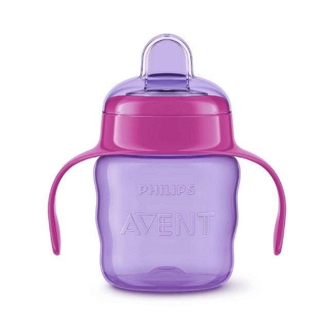 Philips AVENT Purple Training Cup with Soft Spout 200ml SCF551/03