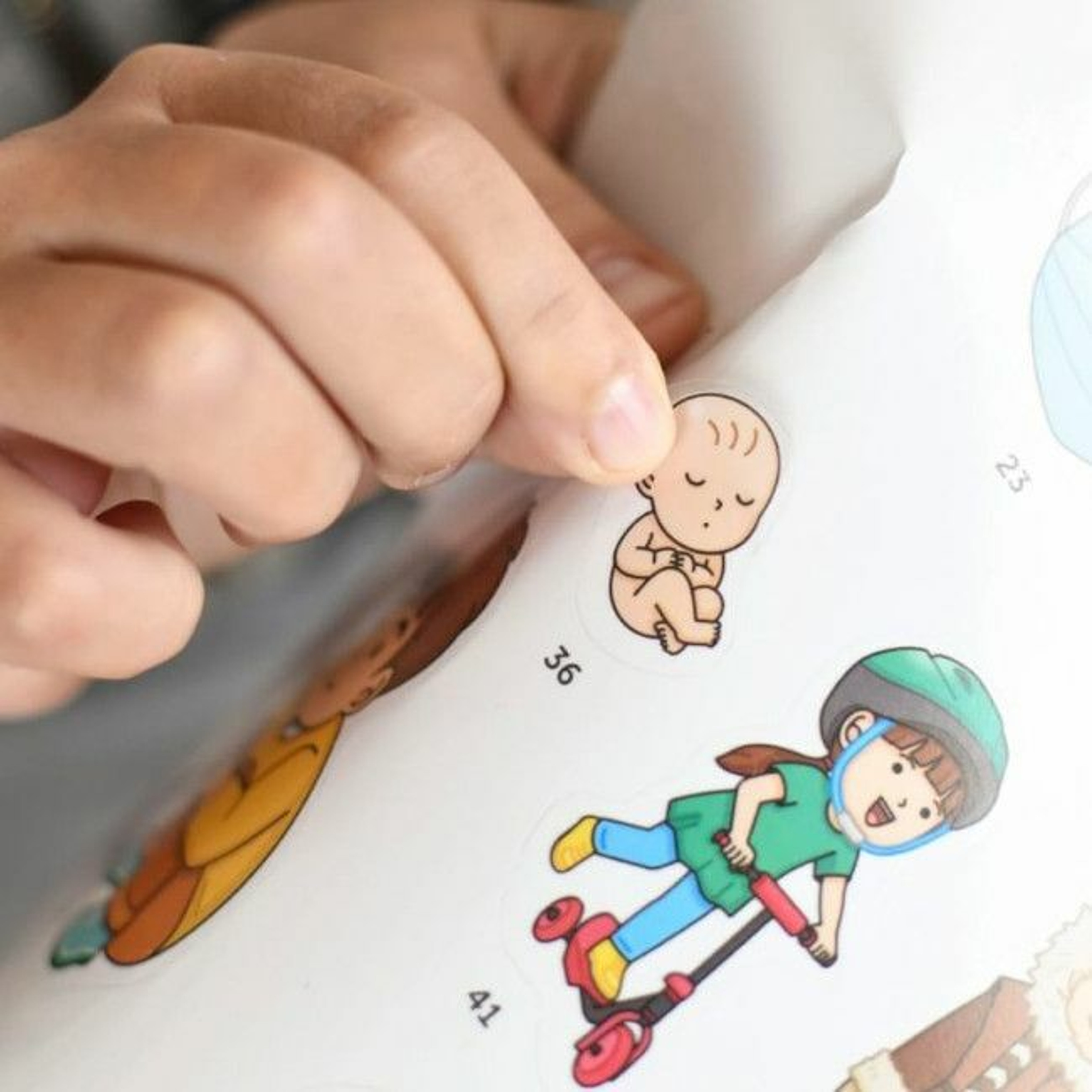 Poppik Poster Educativo + 49 Autocolantes Discovery Corpo Humano +4 Anos POPDIS011