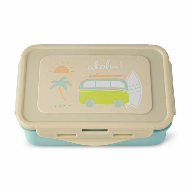 Saro Lancheira com Divisória 550ml Aloha 70069