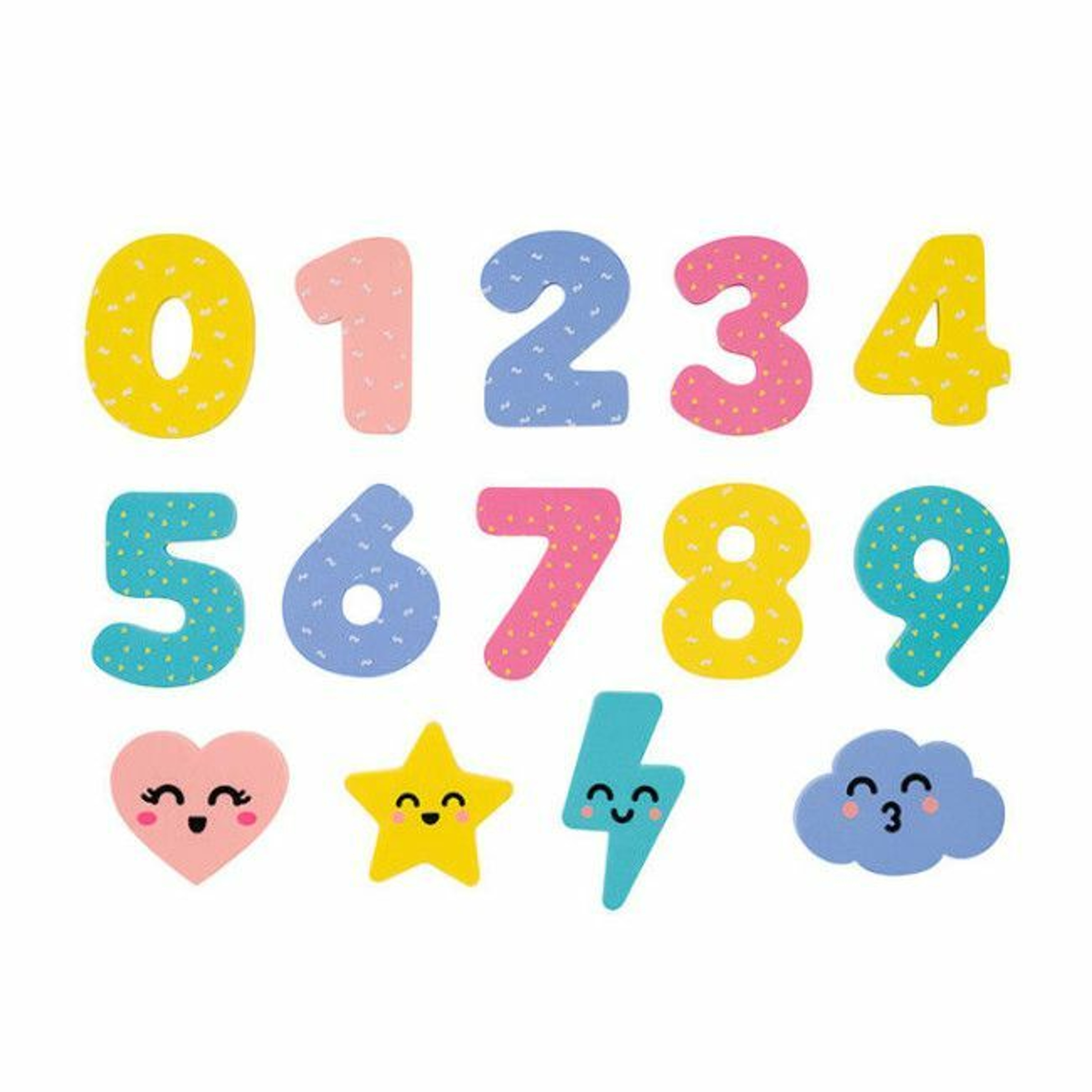 Saro Letras e Números Coloridos para o Banho +3 Anos 8055