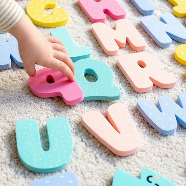 Saro Letras e Números Coloridos para o Banho +3 Anos 8055