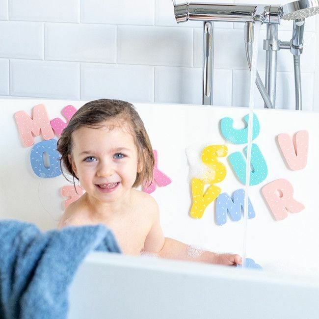 Saro Letras e Números Coloridos para o Banho +3 Anos 8055