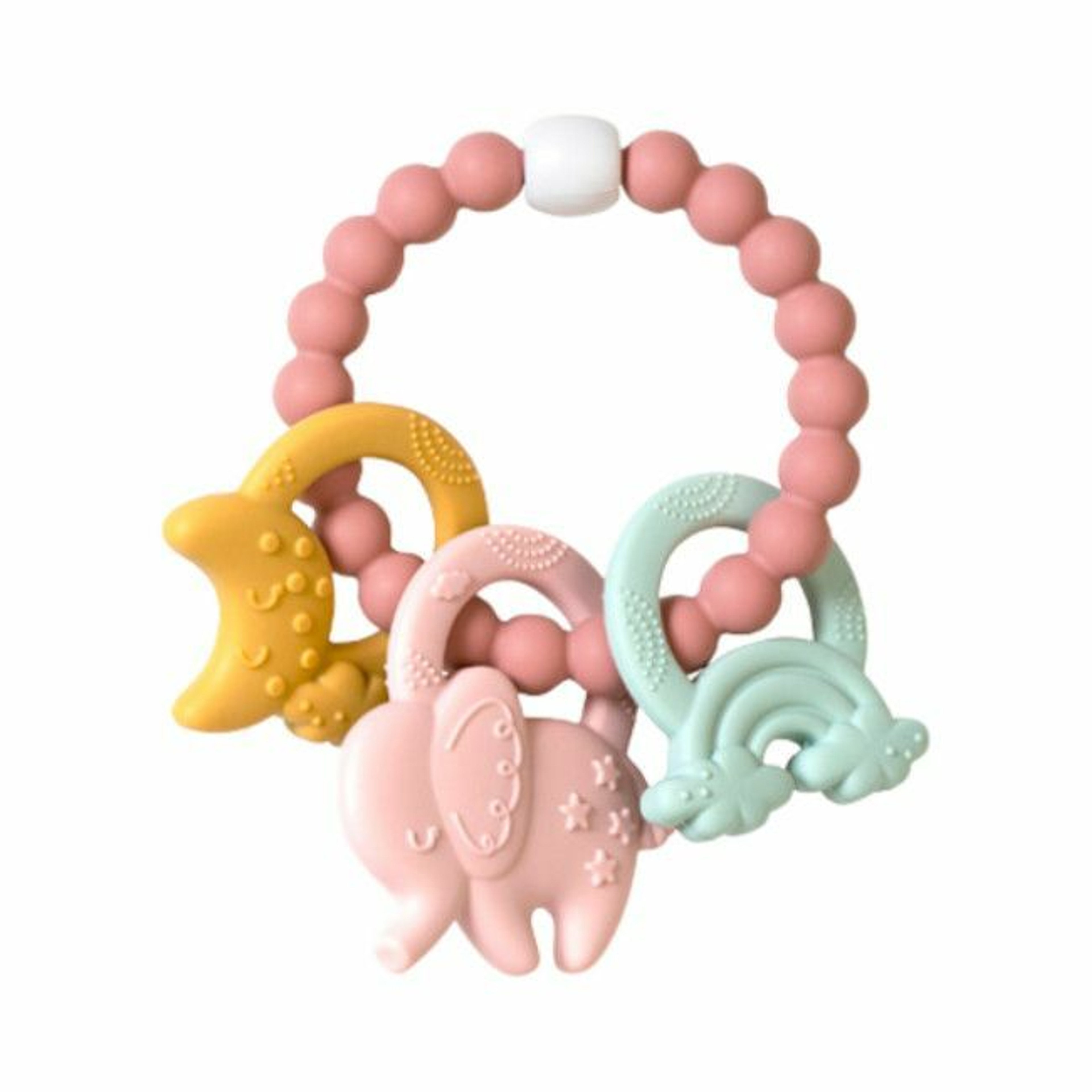 Saro Ele-Fun Teether Pink 21091