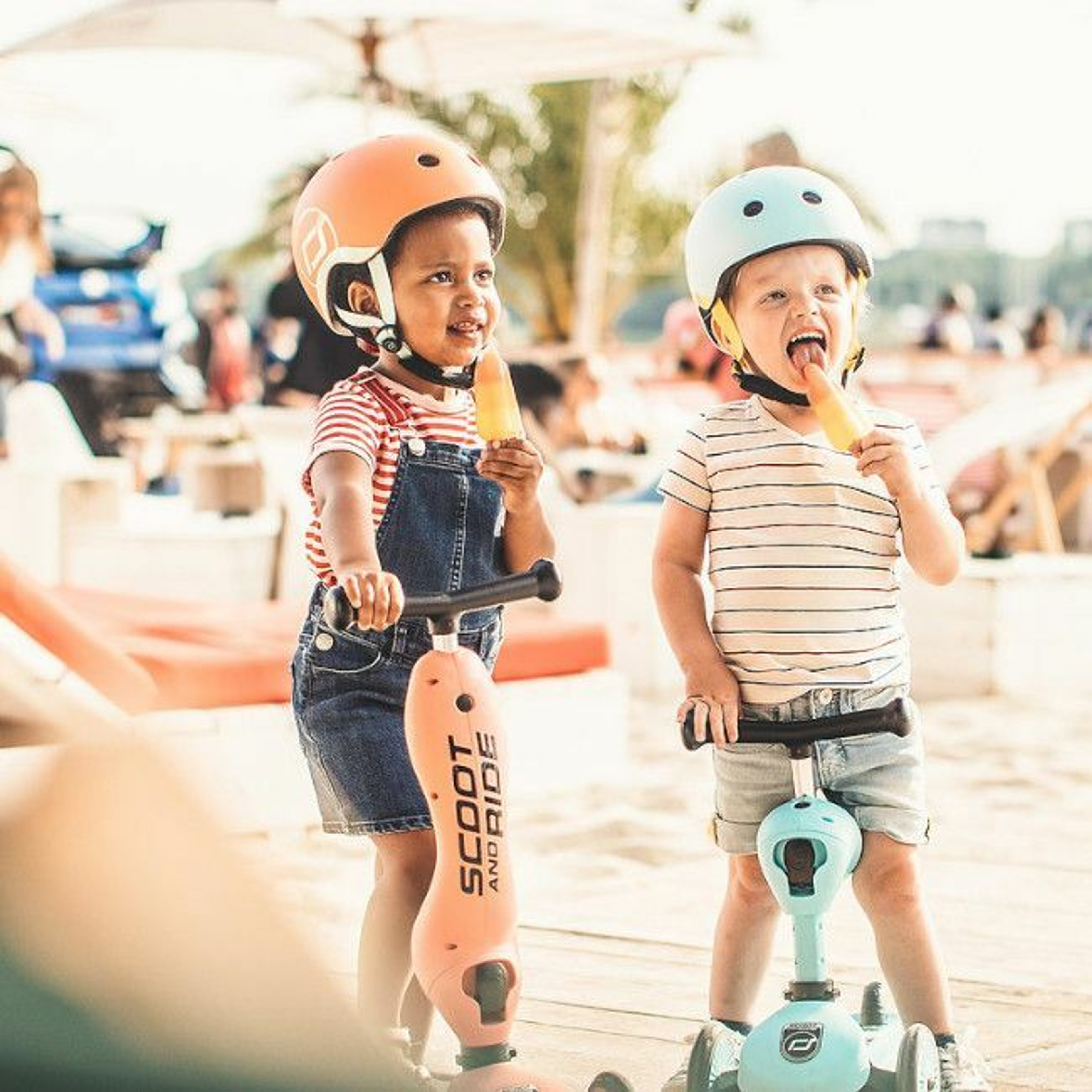 Scoot and Ride Capacete XXS-S Pêssego 3633