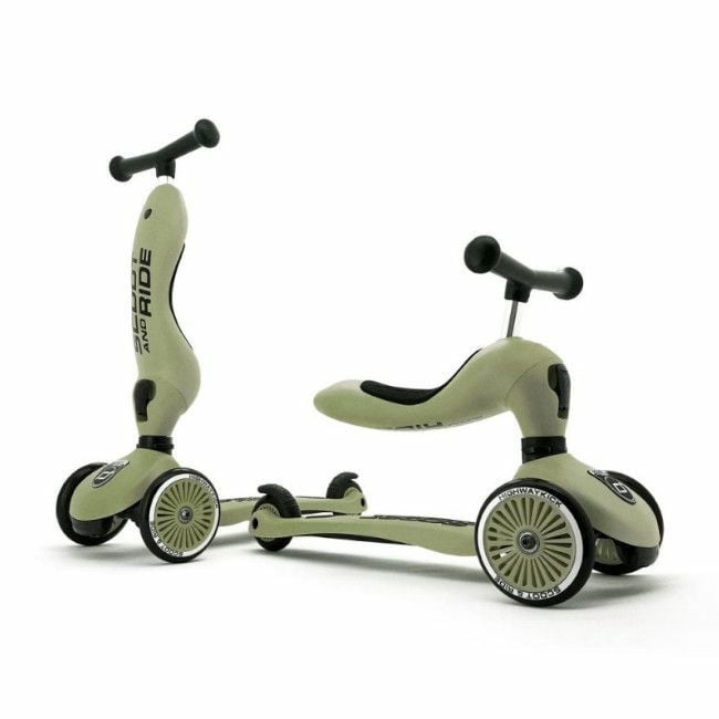 Scoot and Ride Trotinete Highwaykick One Olive +12M 3808