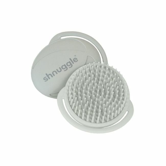 Shnuggle Grey Cradle Cap Brush SHN-BRS-GRY