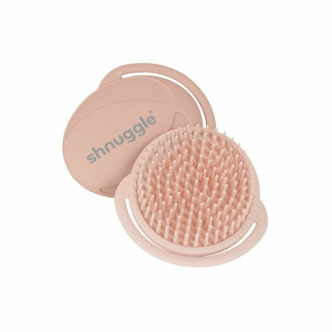 Shnuggle Pink Cradle Cap Brush SHN-BRS-PNK