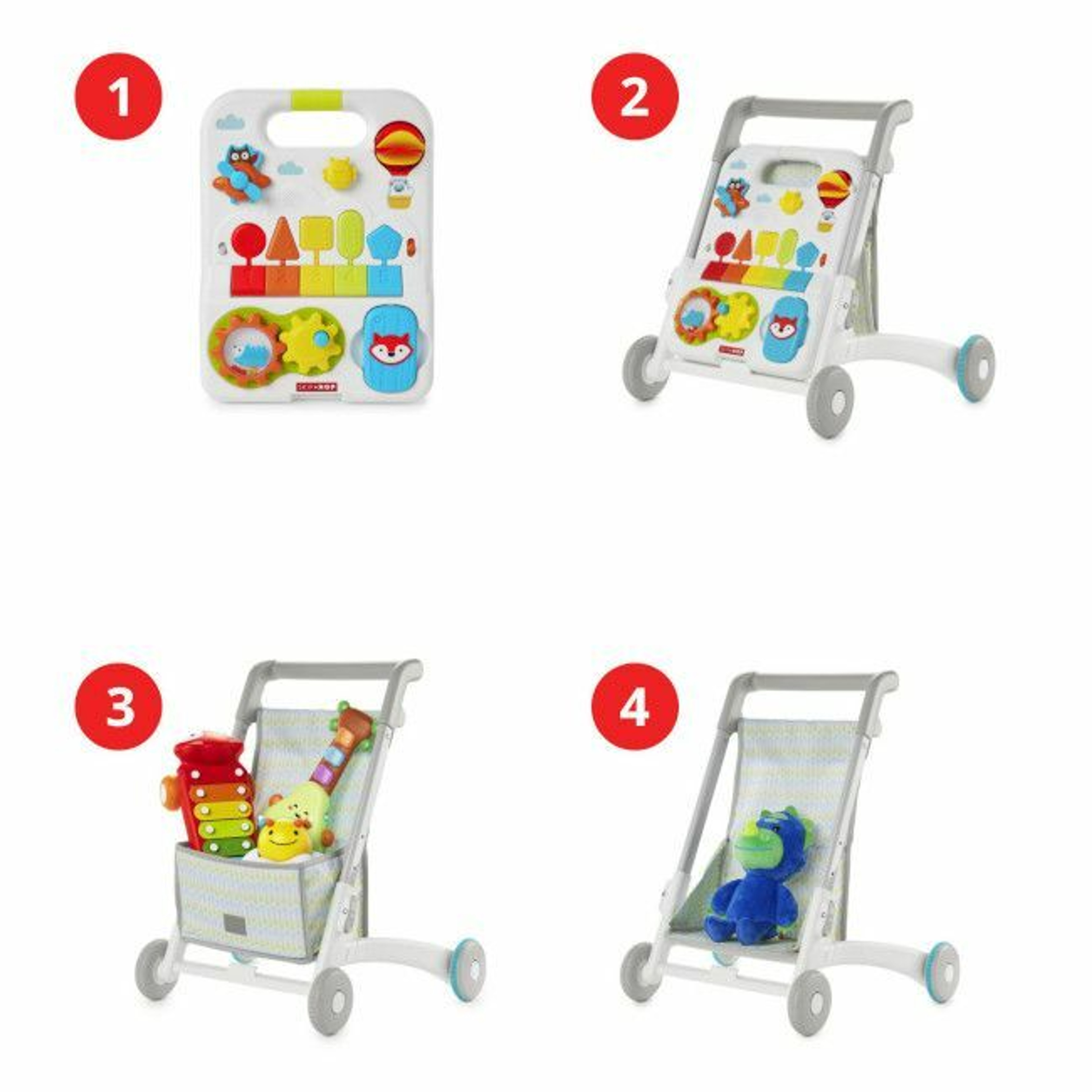 Skip Hop Carrinho de Atividades 4 em 1 Explore & More +6M S9J057510