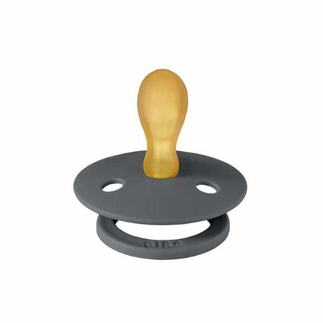 BIBS 2 Chupetas Colour Látex Simétrica Sand/Iron 0-6M