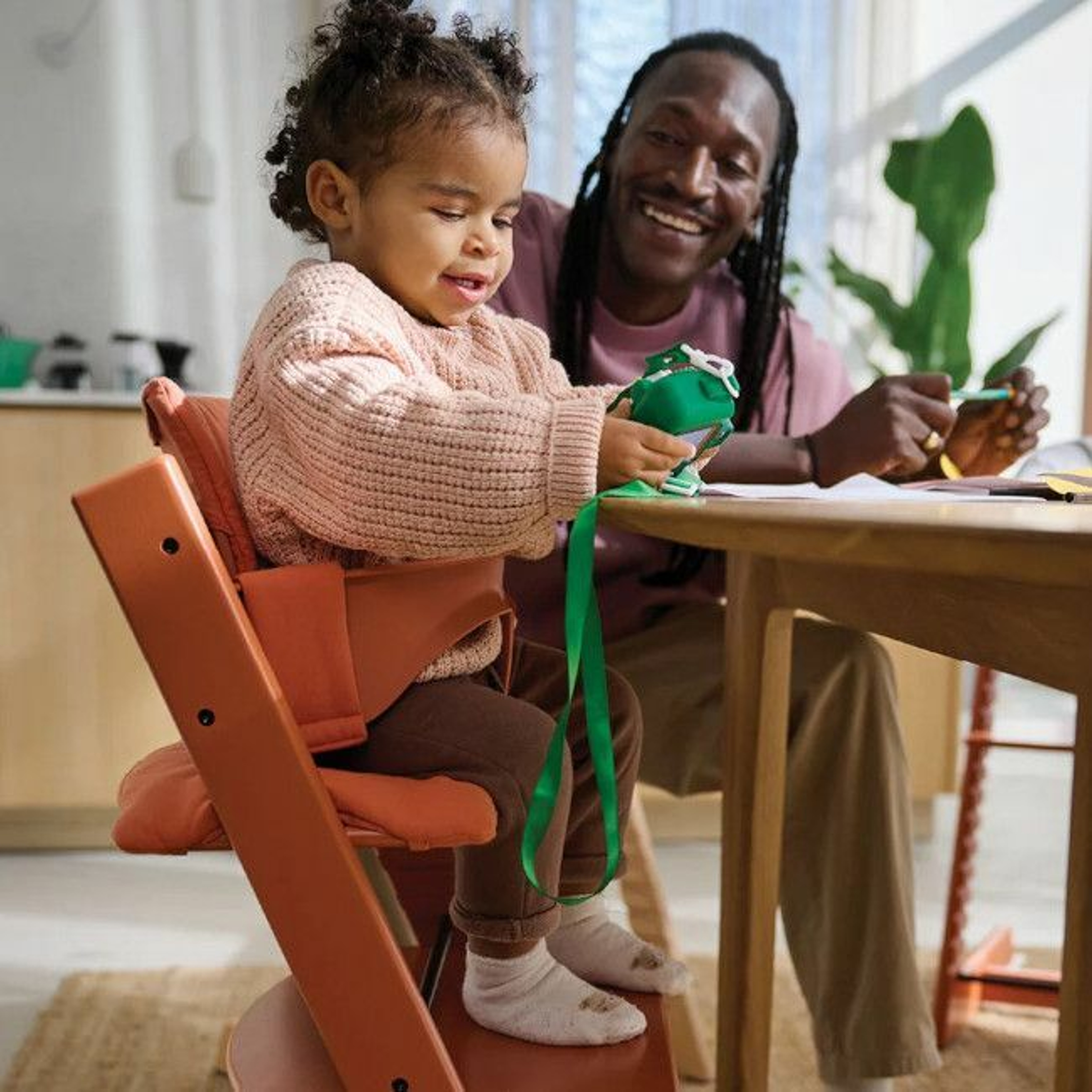 Stokke Baby Set 2 para Cadeira de Papa Tripp Trapp Terracotta 650008