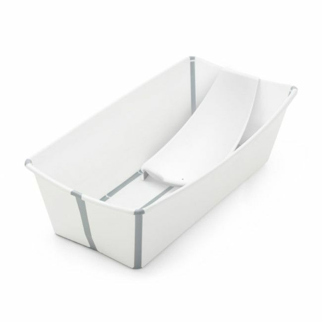 Stokke Flexi Bath XL + Newborn Support White 639601
