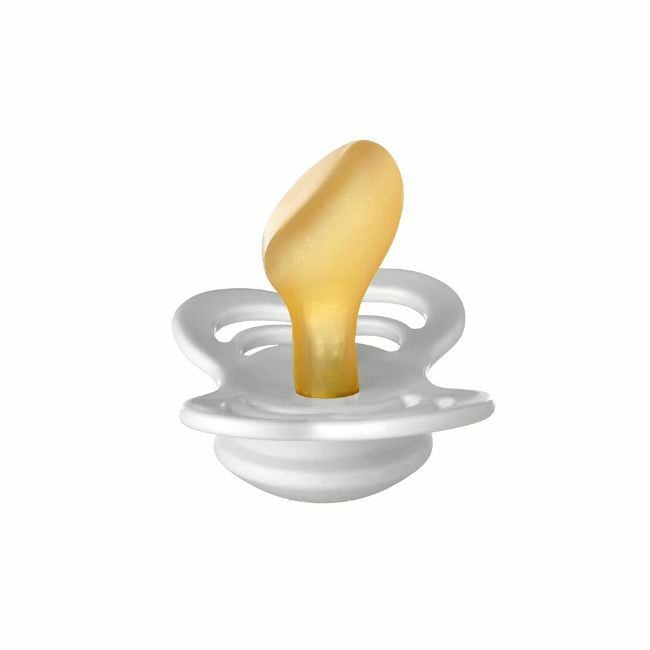 BIBS 2 Chupetas Couture Látex Anatómica Haze/Blossom 6-18M