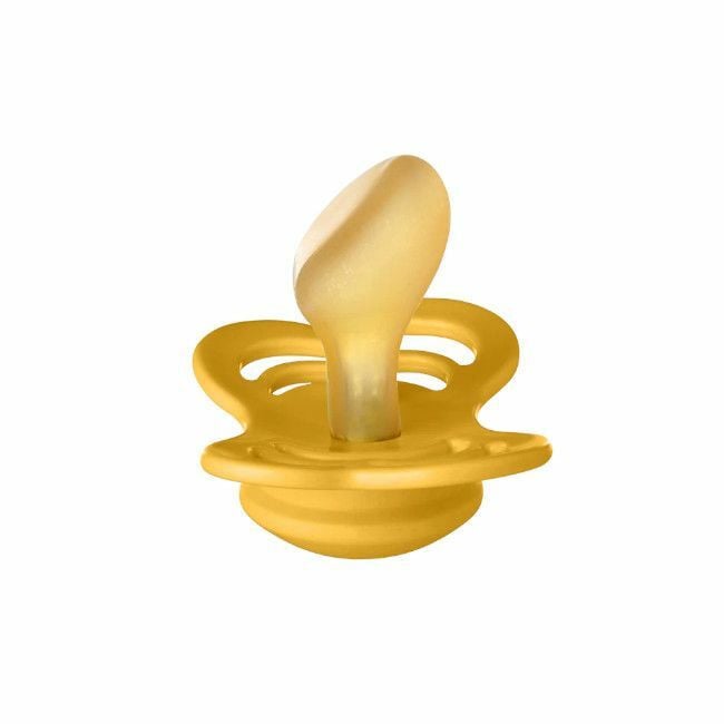 BIBS 2 Chupetas Couture Látex Anatómica Honey Bee/Olive 6-18M