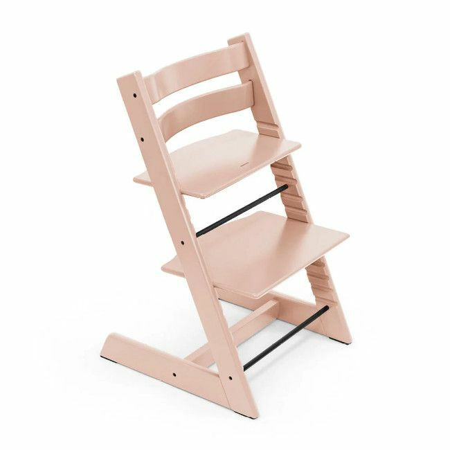 Stokke Tripp Trapp Highchair Beech Wood Serene Pink 100134