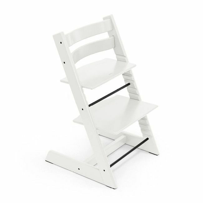 Stokke Tripp Trapp Highchair Beech Wood White 100107