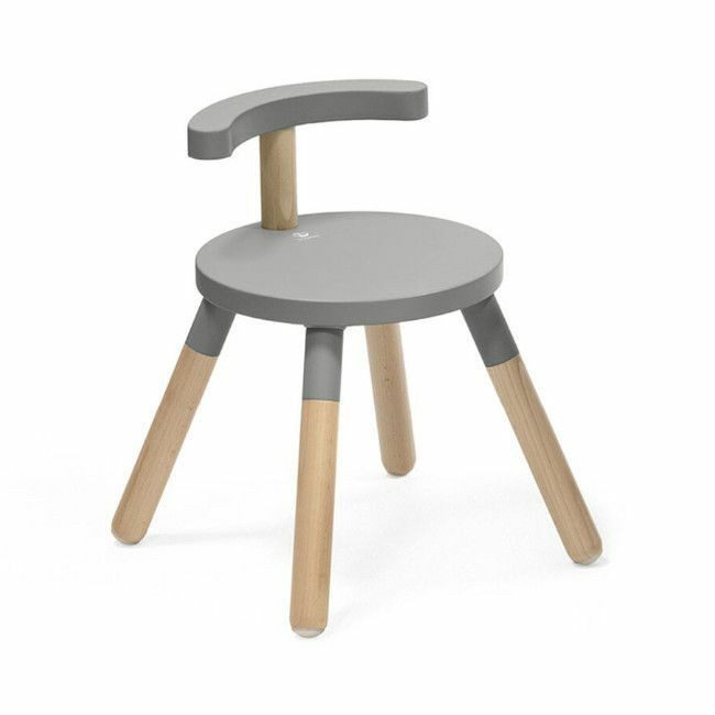 Stokke MuTable Cadeira para Mesa de Atividades V2 Storm Grey +18M 627102