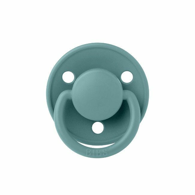 BIBS 2 Chupetas De Lux Silicone Redonda Island Sea/Sage 0-3 Anos