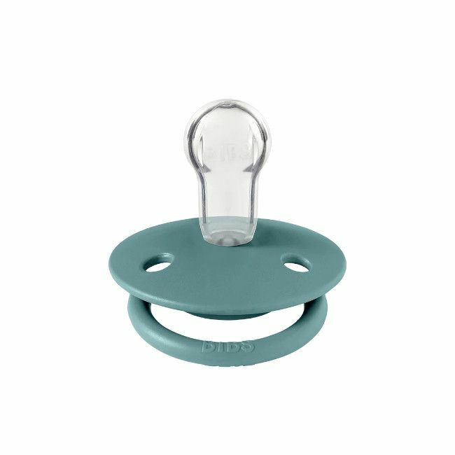 BIBS 2 Chupetas De Lux Silicone Redonda Island Sea/Sage 0-3 Anos
