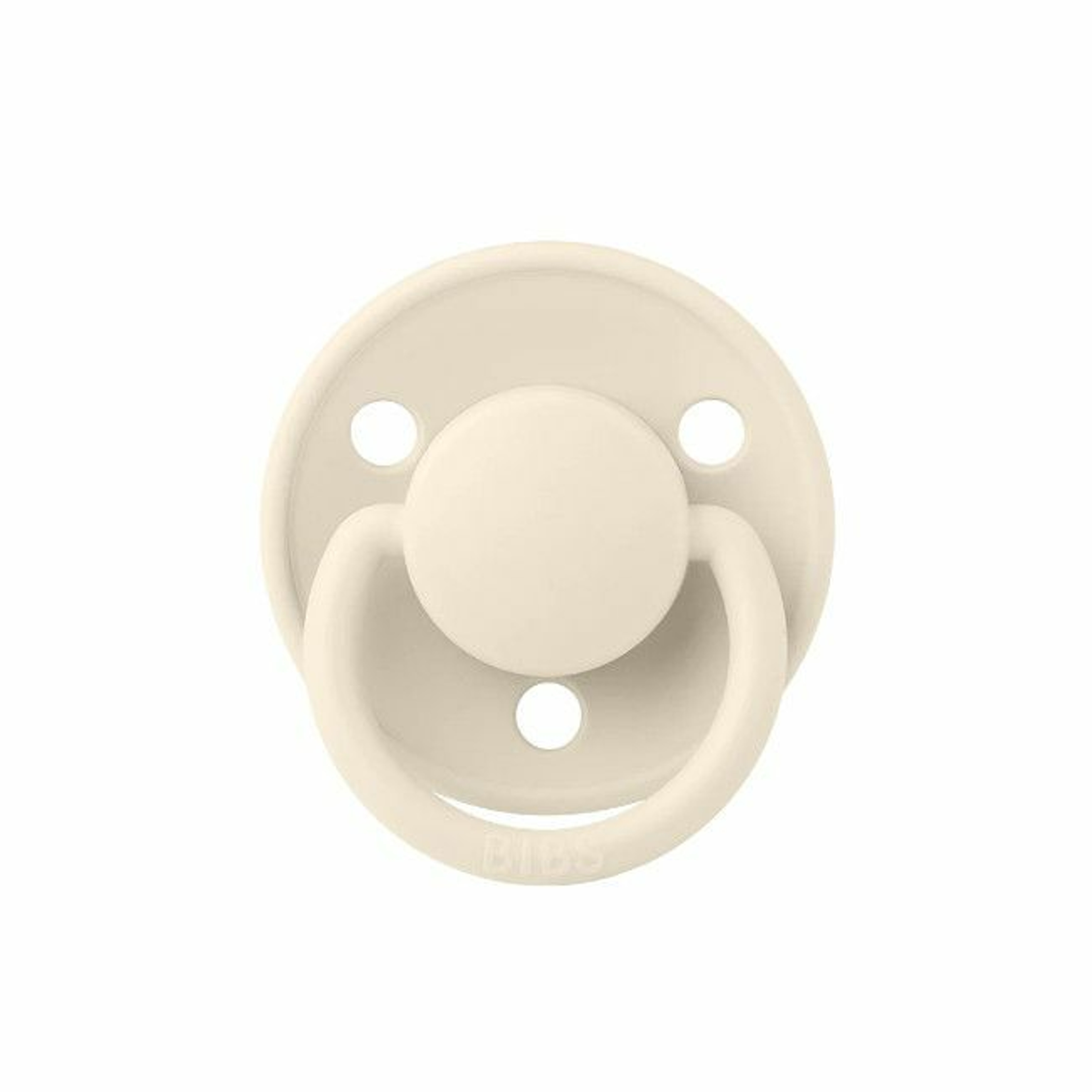 BIBS 2 Chupetas De Lux Silicone Redonda Ivory/Sage 0-3 Anos
