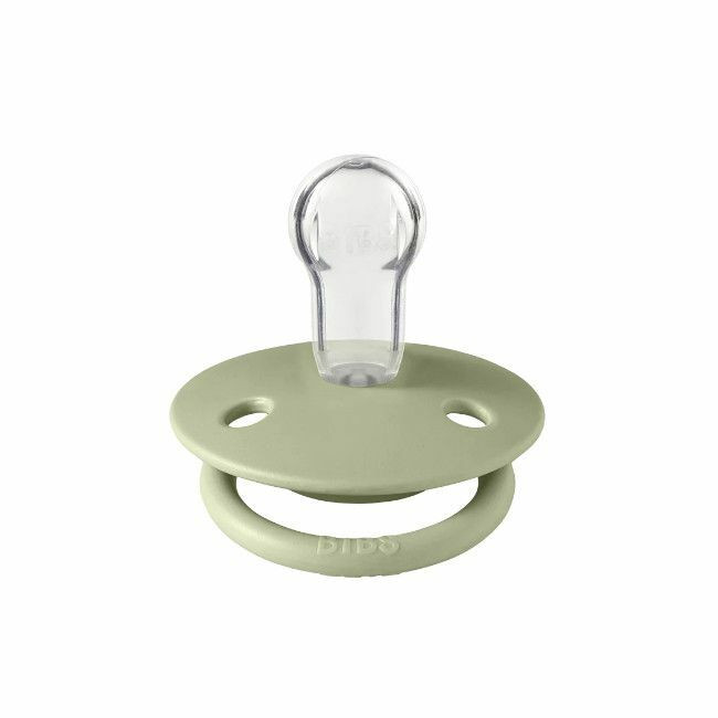 BIBS 2 Chupetas De Lux Silicone Redonda Ivory/Sage 0-3 Anos
