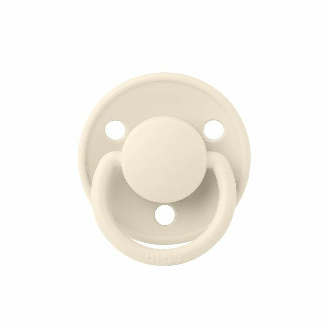 BIBS 2 Chupetas De Lux Silicone Redonda Ivory/Sage 0-3 Anos