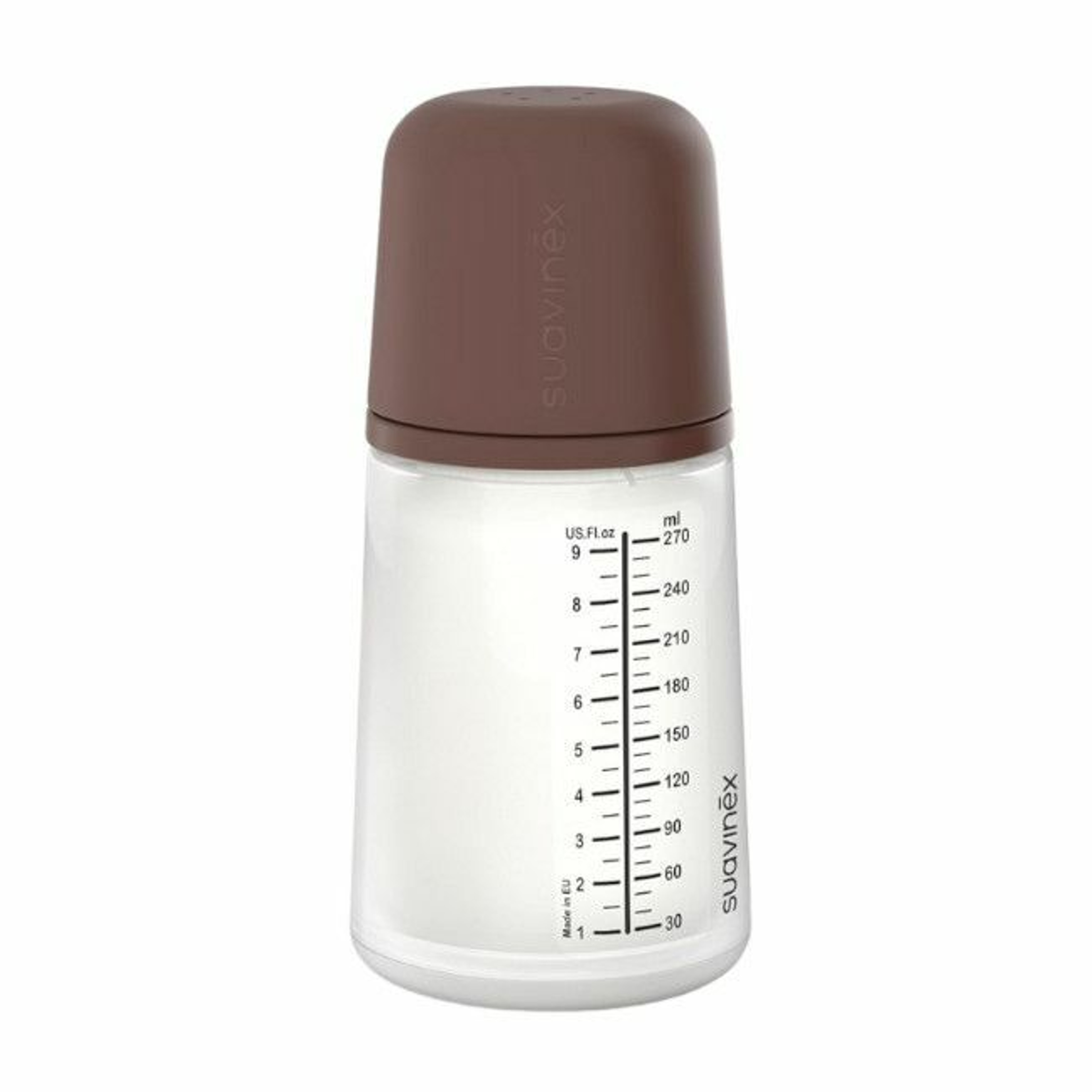 Suavinex Silicone Bottle 270ml Zero.Zero Teat Medium Flow Deep