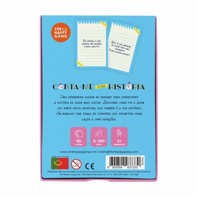 The Happy Gang 50 Conta-me a Tua História +6 Anos THG35