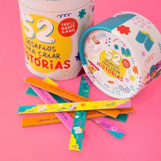 The Happy Gang 52 Desafios para Criar Histórias +5 Anos THG39