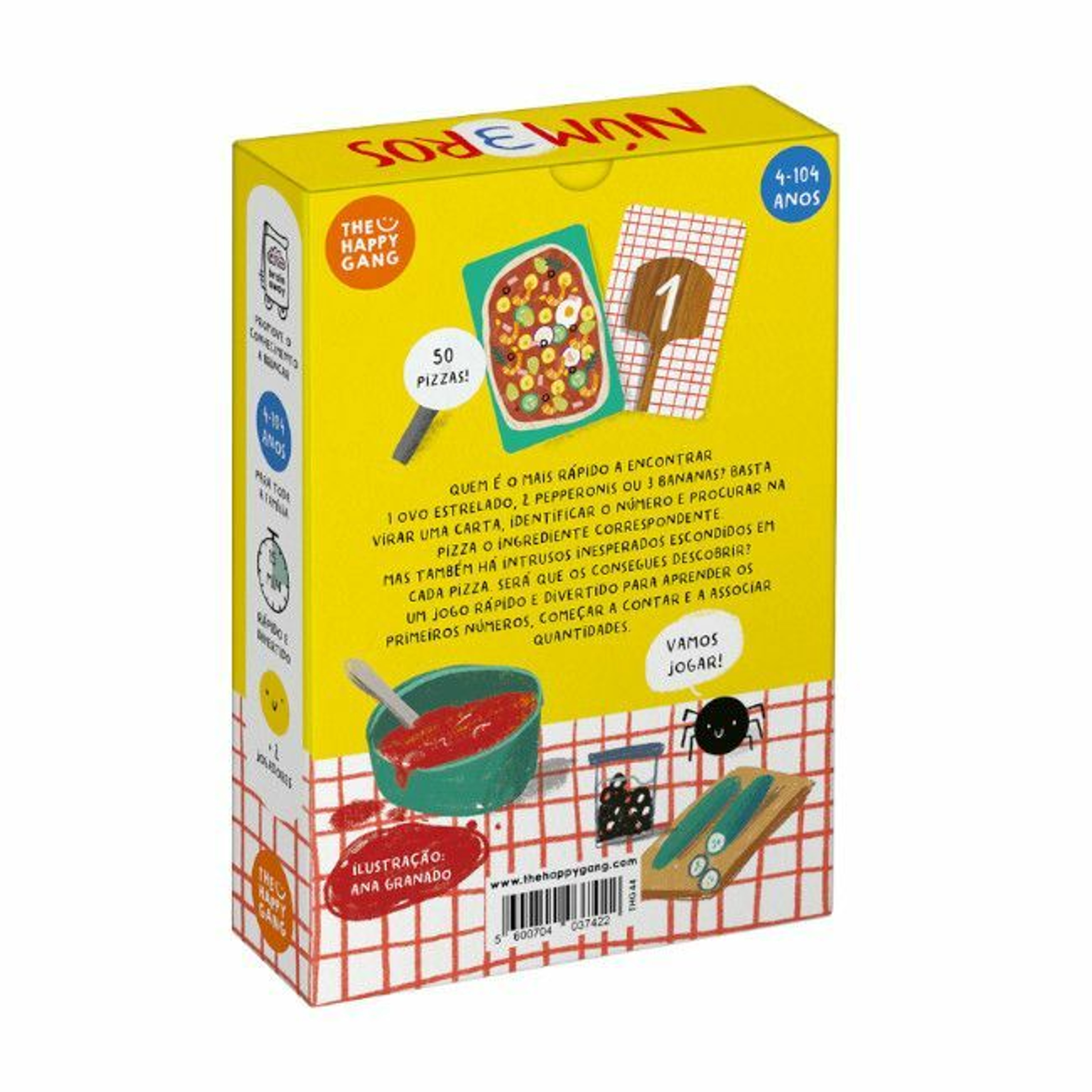 The Happy Gang Brain Away Procura e Encontra Números +4 Anos THG44