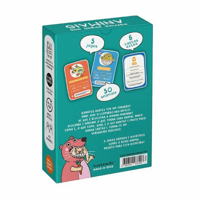 The Happy Gang Brain Away Vamos Jogar aos Animais +5 Anos THG42