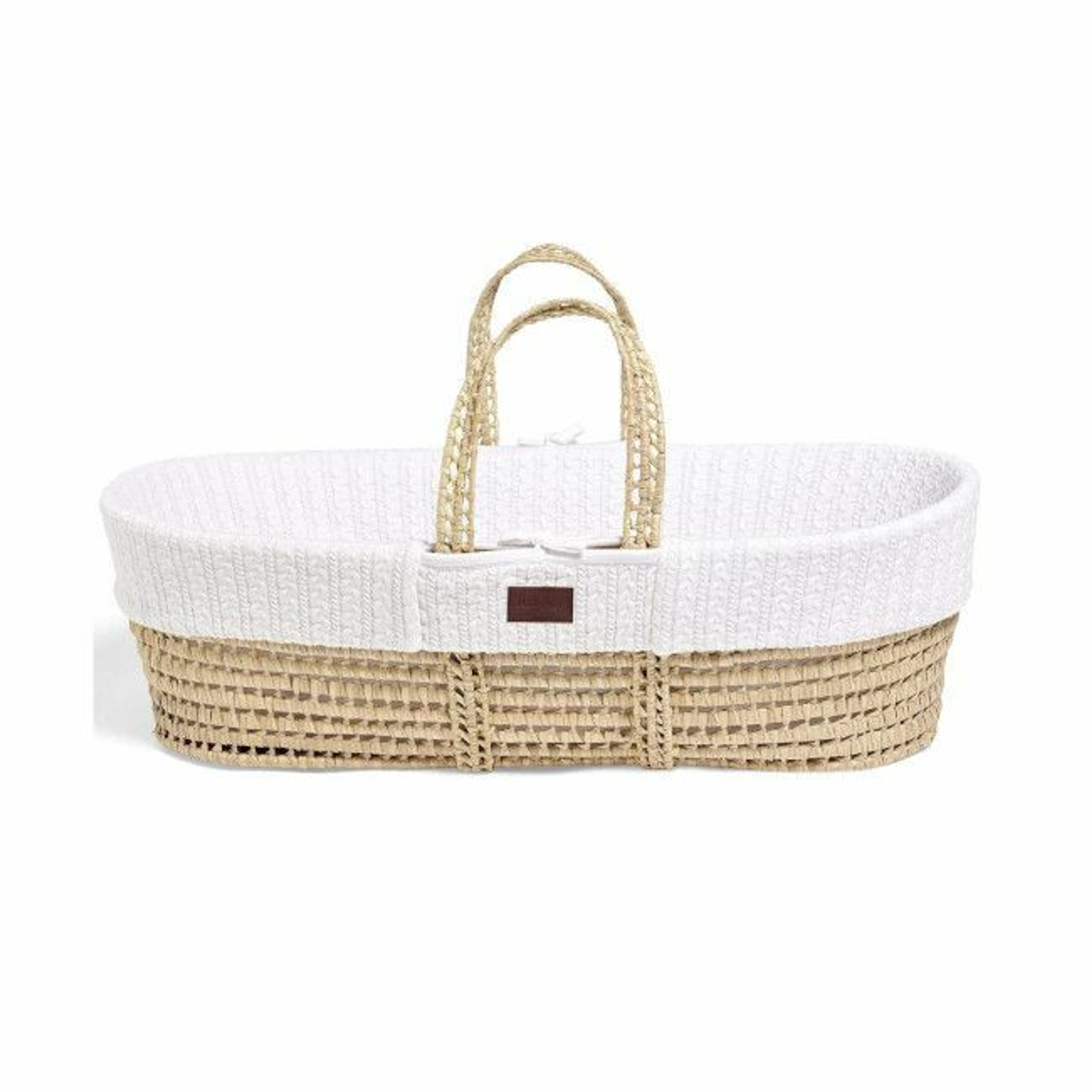 The Little Green Sheep Alcofa Moisés + Suporte Malha White FNB010E