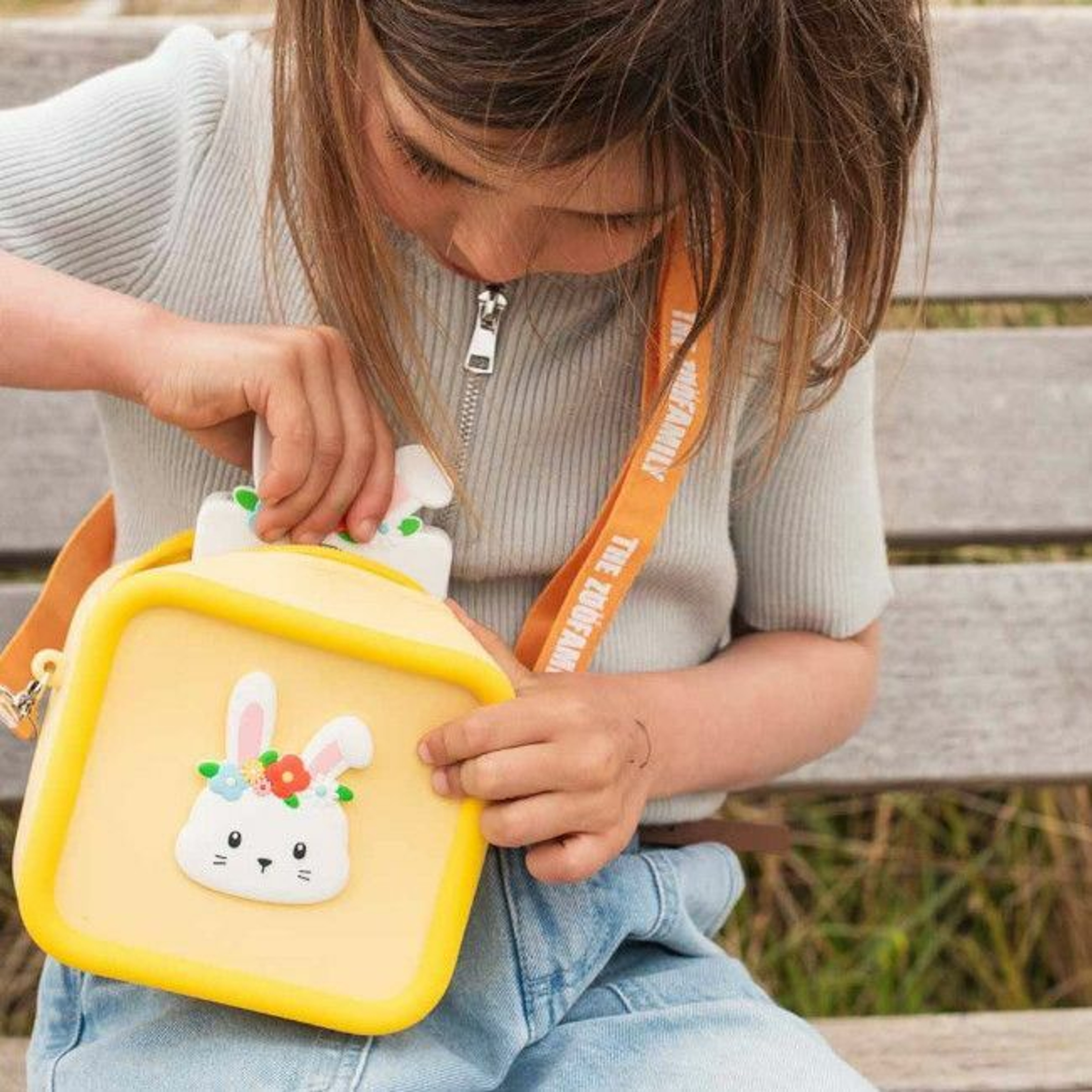 The Zoo Family Bolsa em Silicone para Câmara Fotográfica Coelho