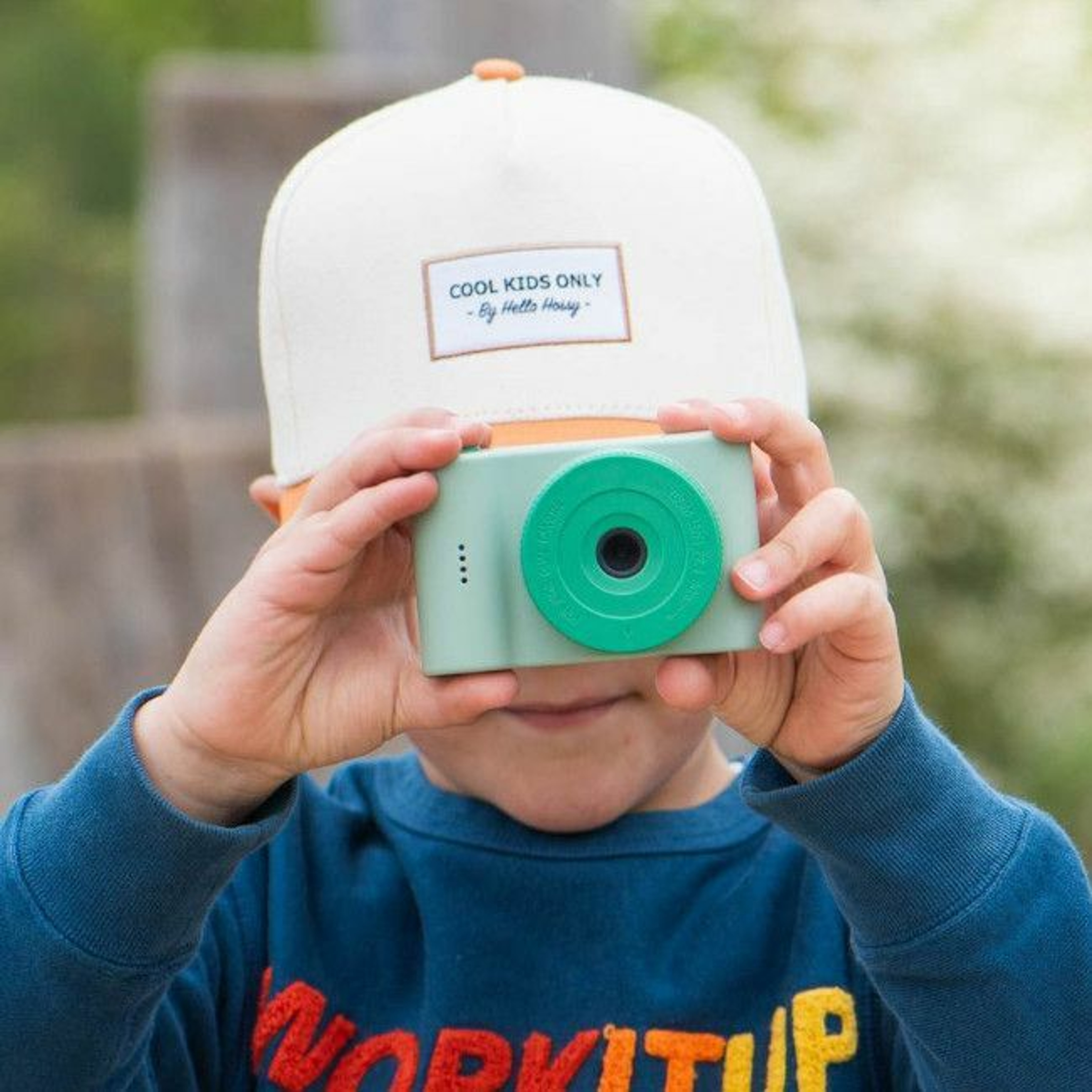 The Zoo Family Máquina Fotográfica Urban Zoo Dinossauro Verde +3 Anos