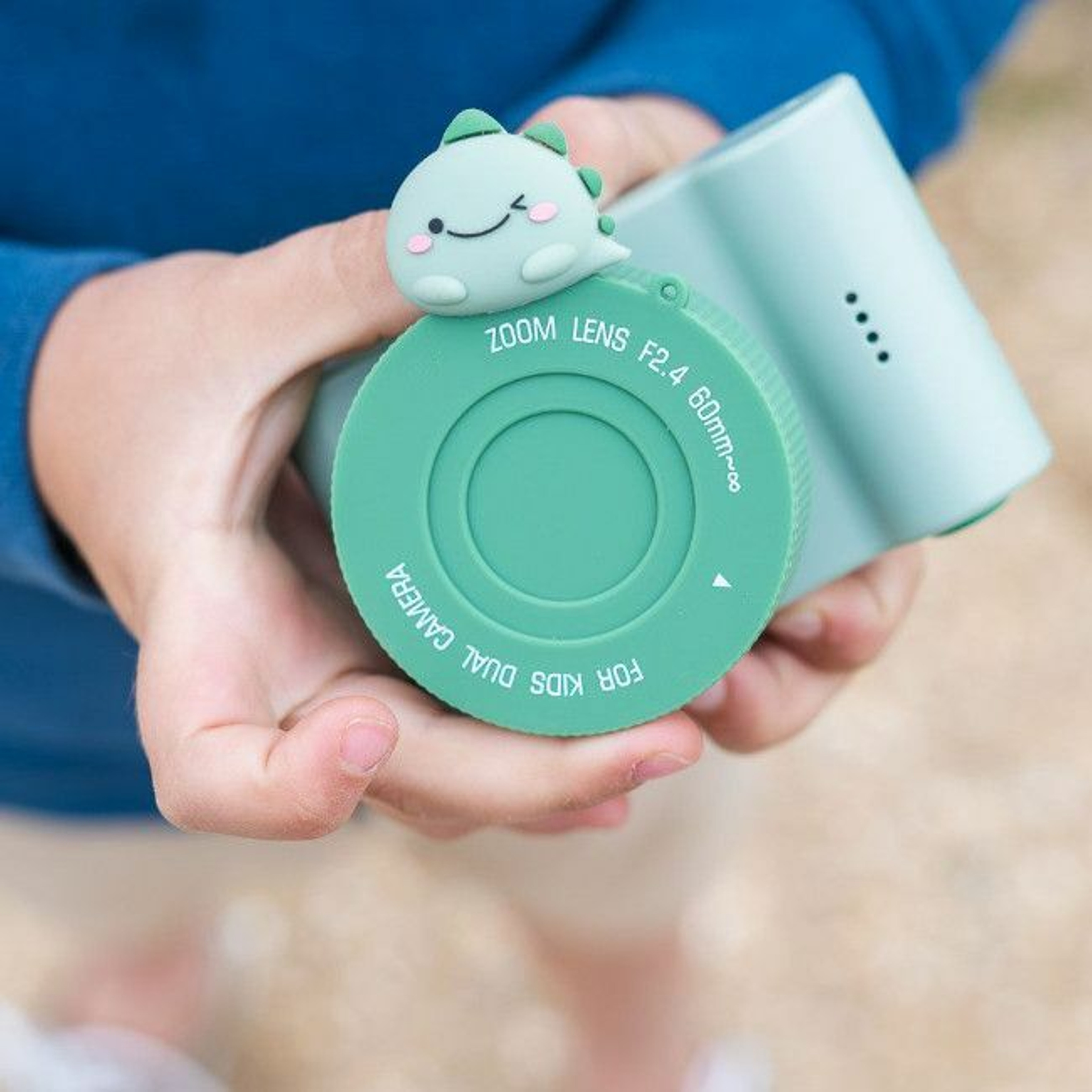 The Zoo Family Máquina Fotográfica Urban Zoo Dinossauro Verde +3 Anos