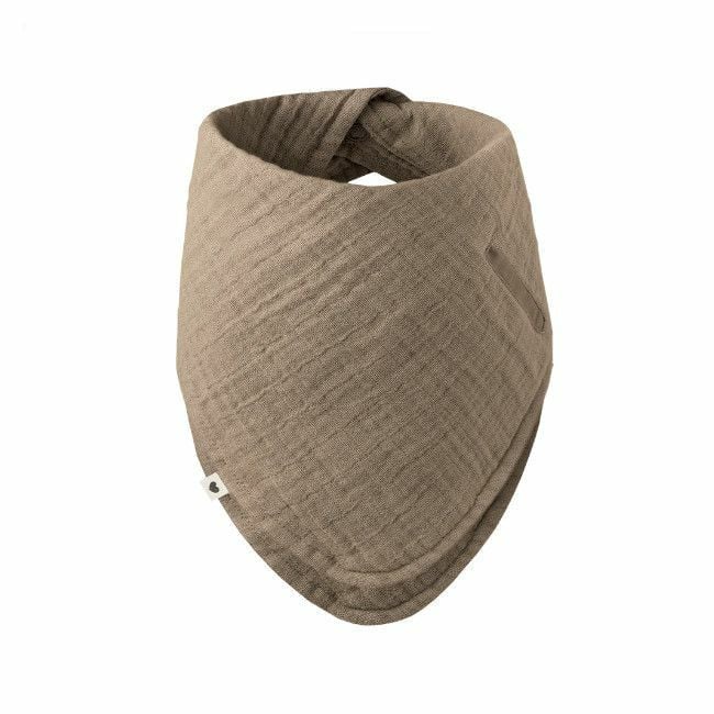 BIBS Cotton Bandana Bib Dark Oak