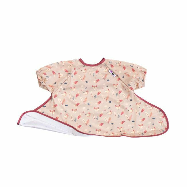Tidy Tot Additional Short-Sleeve Bib Foxes TCBSSFX