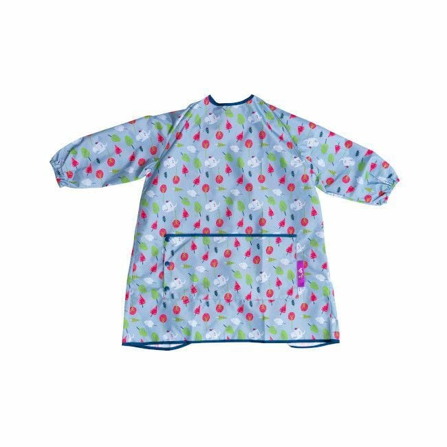 Tidy Tot Long Bib with Carry Bag Trees LLBTR