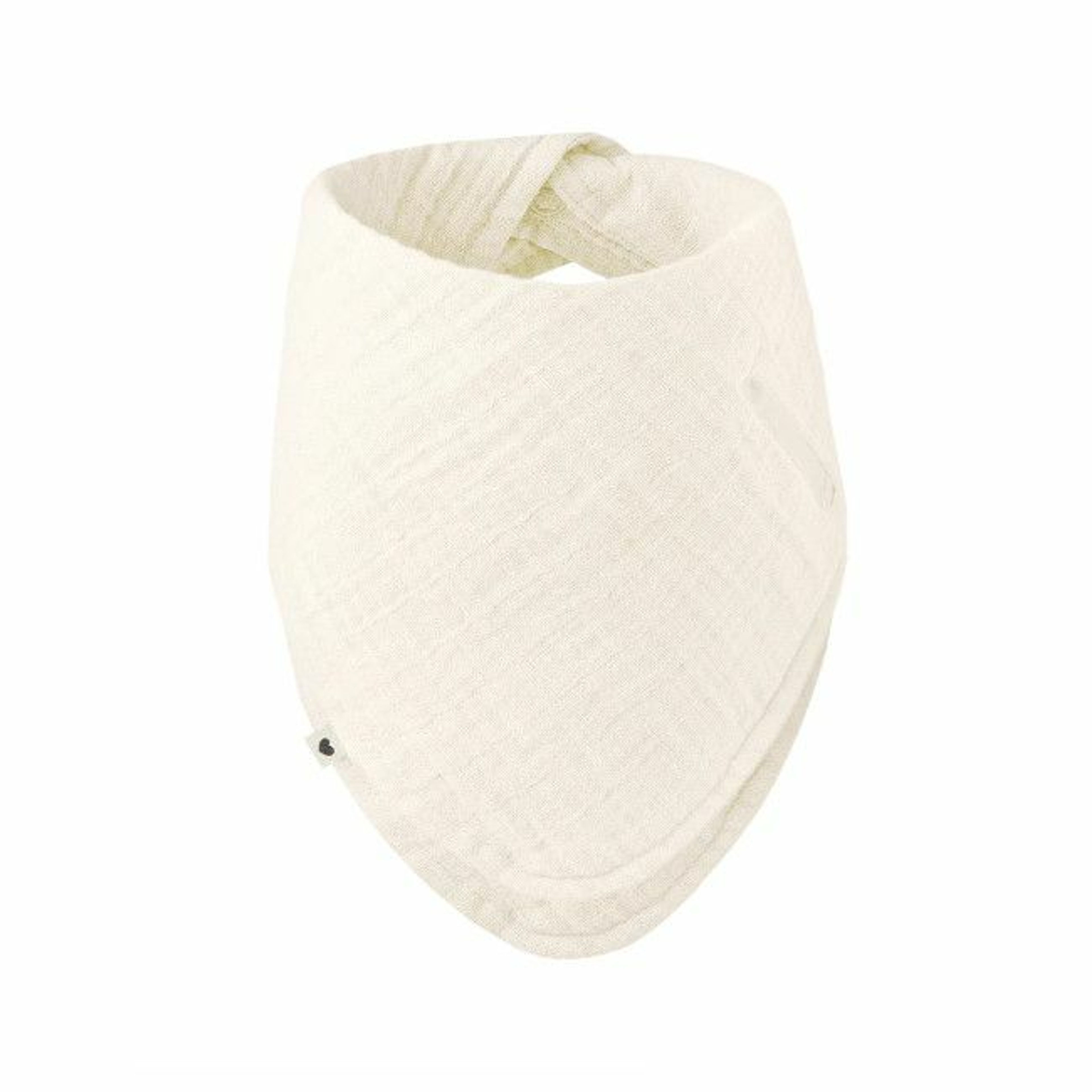 BIBS Cotton Bandana Bib Ivory