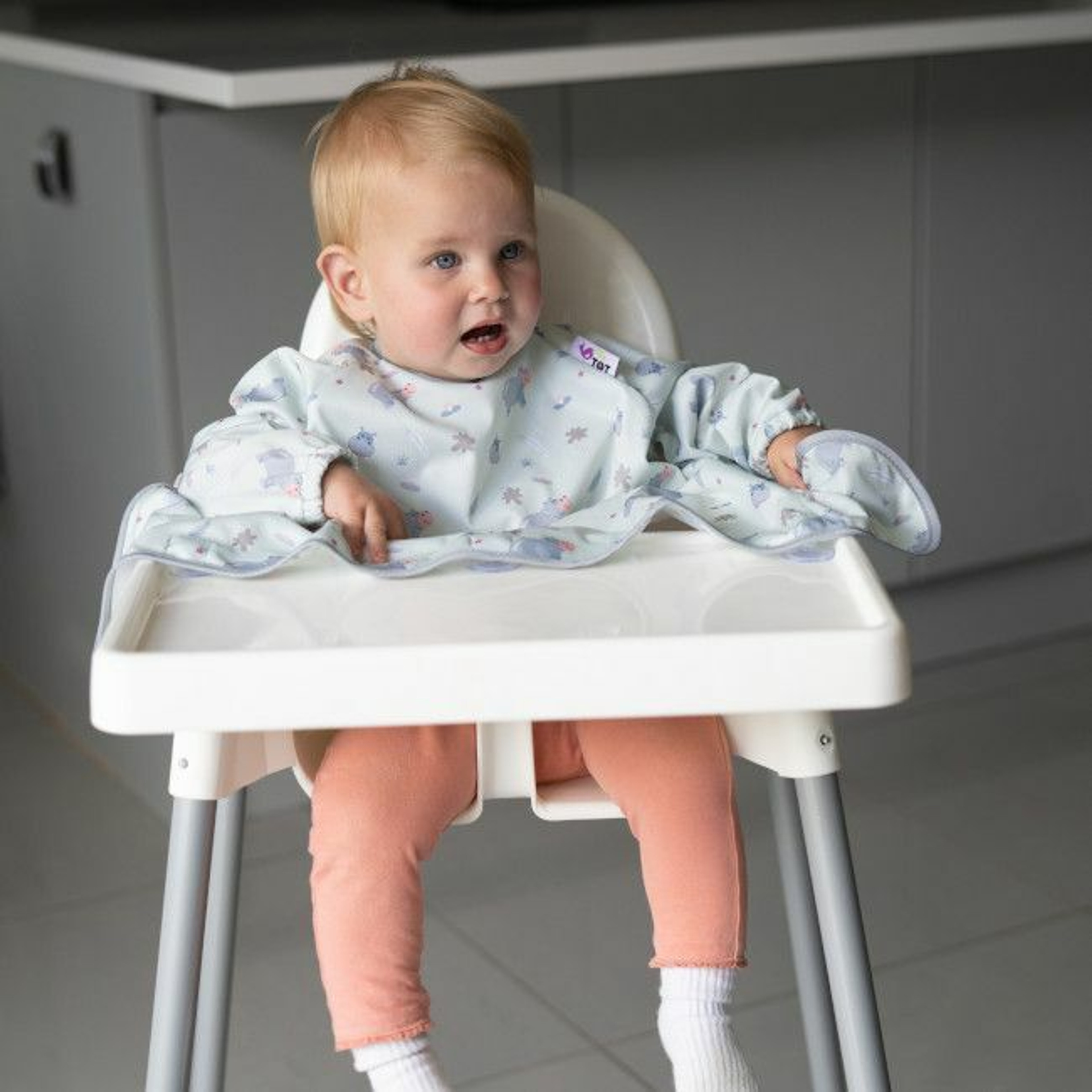 Tidy Tot Kit Babete Cover & Catch Hipopótamos CCHP