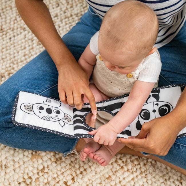 Tiny Love Primeiro Livro Reversível Black & White Décor +0M