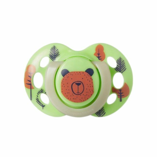 Tommee Tippee 2 Chupetas Fun Style Urso Verde 6-18M 43335896
