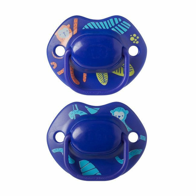 Tommee Tippee 2 Chupetas Moda Midnight Jungle Azul 6-18M 43338594