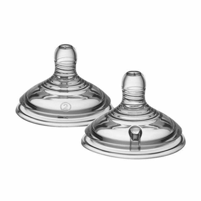 Tommee Tippee 2 Natural Start Teats Medium Flow 42112253