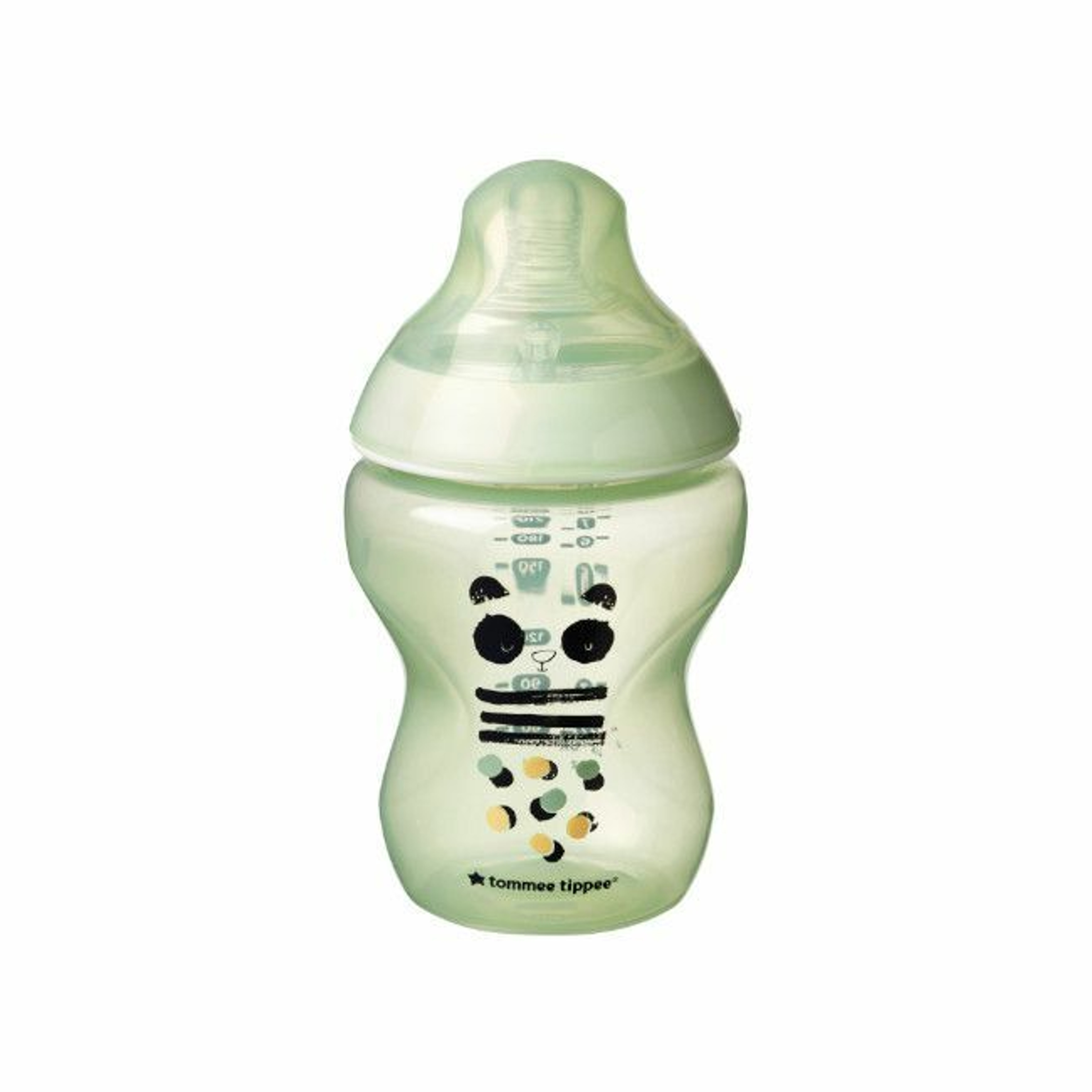 Tommee Tippee Bottle Closer to Nature 260ml Panda Pip Green 42250105