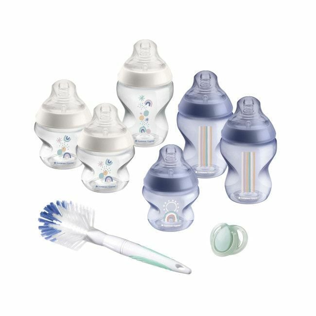 Tommee Tippee Newborn Kit Closer to Nature Blue & White 422742