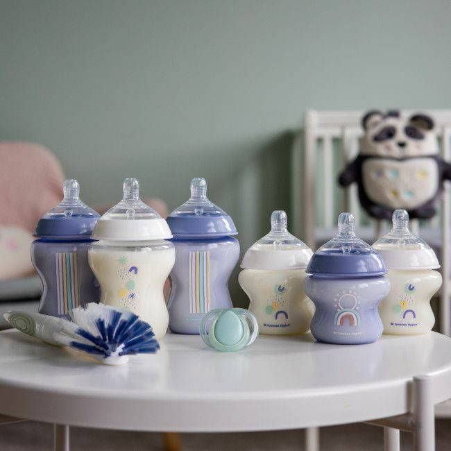 Tommee Tippee Kit Recém-Nascido Closer to Nature Azul e Branco 422742