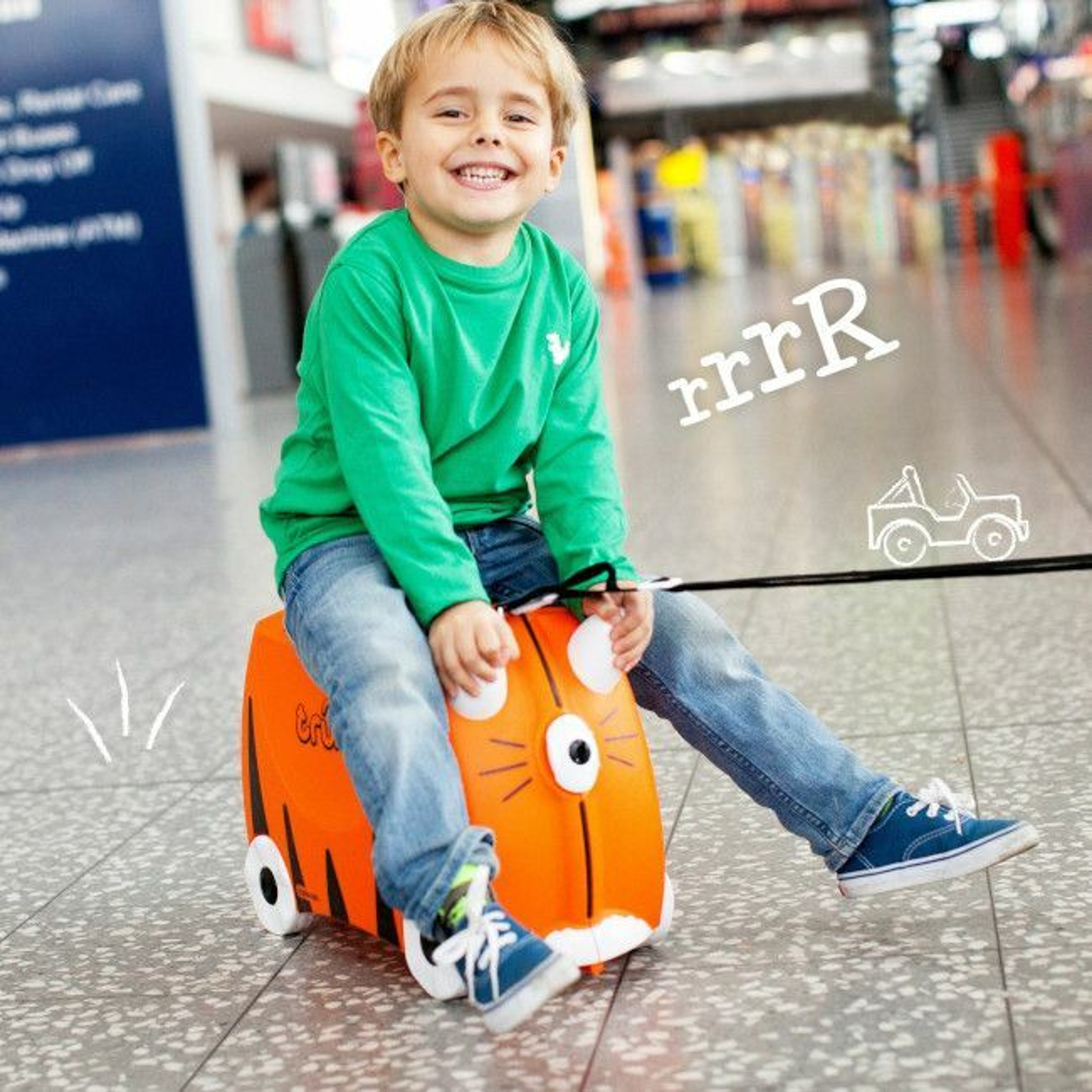 Trunki Mala de Viagem Tigre Tipu +3 Anos 80085